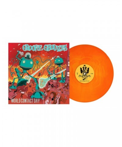 Groovie Ghoulies World Contact Day LP (Vinyl) $5.58 Vinyl