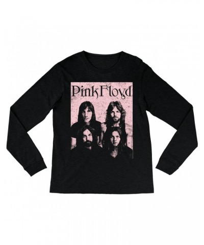 Pink Floyd Long Sleeve Shirt | Pink Meddle Portrait Distressed Shirt $14.38 Shirts