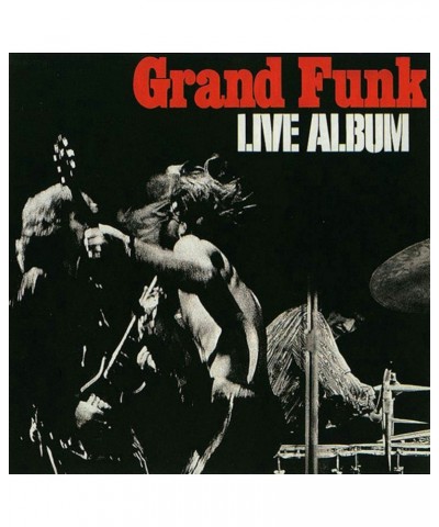 Grand Funk Railroad LIVE ALBUM (180G/TRANSLUCENT RED VINYL/50TH ANNIVERSARY EDITION/GATEFOLD COVER) Vinyl Record $19.04 Vinyl