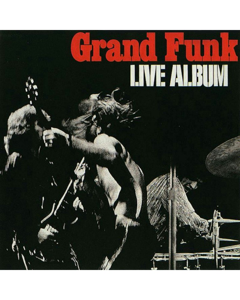 Grand Funk Railroad LIVE ALBUM (180G/TRANSLUCENT RED VINYL/50TH ANNIVERSARY EDITION/GATEFOLD COVER) Vinyl Record $19.04 Vinyl