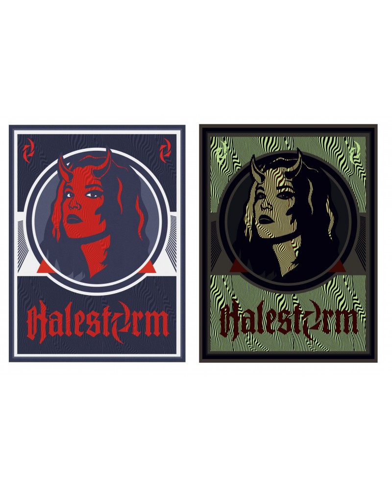 Halestorm Glow In The Dark Poster $9.30 Decor