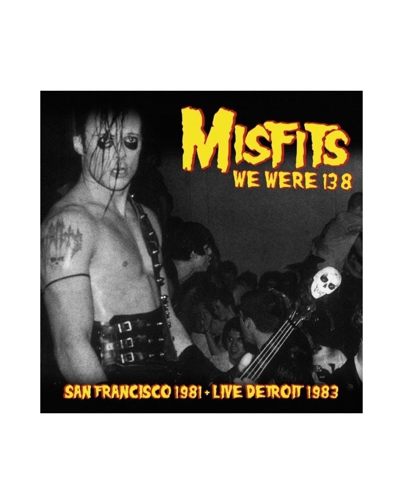 Misfits LP - We Were 138: San Francisco 1981 + Live Detroit 1983 (Vinyl) $11.65 Vinyl