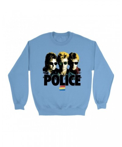 The Police Bright Colored Sweatshirt | Synchronicity Shades Image Sweatshirt $15.03 Sweatshirts