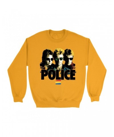 The Police Bright Colored Sweatshirt | Synchronicity Shades Image Sweatshirt $15.03 Sweatshirts