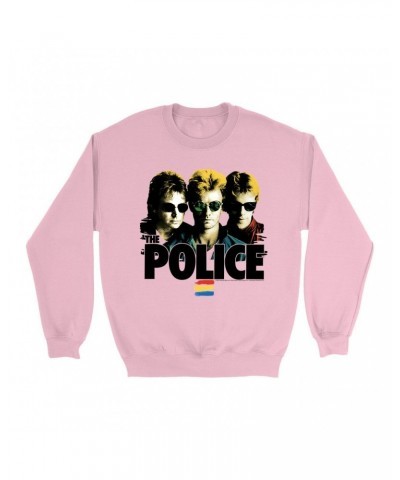 The Police Bright Colored Sweatshirt | Synchronicity Shades Image Sweatshirt $15.03 Sweatshirts