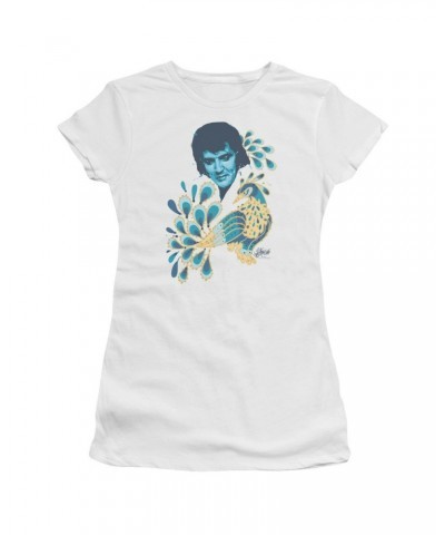 Elvis Presley Juniors Shirt | PEACOCK Juniors T Shirt $7.92 Shirts