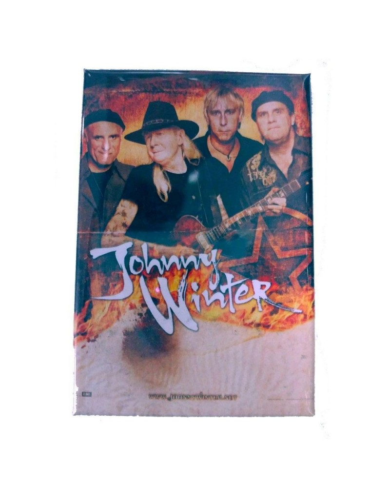 Johnny Winter Band Photo 2x3 Magnet $1.14 Decor