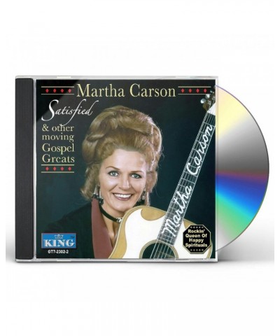 Martha Carson SATISFIED & OTHER MOVING CD $4.19 CD