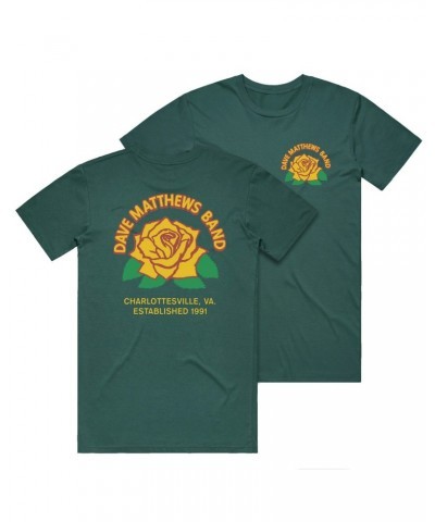 Dave Matthews Band Rose Tee - Spruce $9.30 Shirts