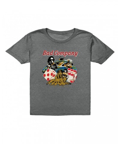 Bad Company Kids T-Shirt | Rock n' Roll Fantasy '79 Collage Kids T-Shirt $8.23 Kids