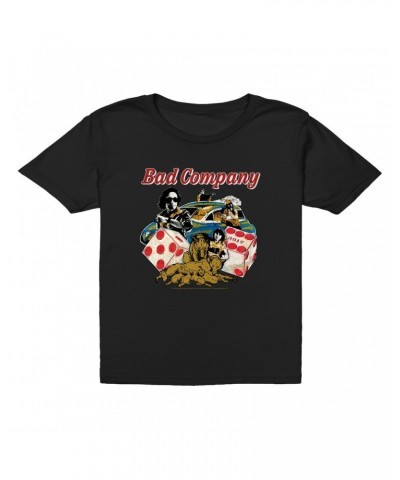 Bad Company Kids T-Shirt | Rock n' Roll Fantasy '79 Collage Kids T-Shirt $8.23 Kids