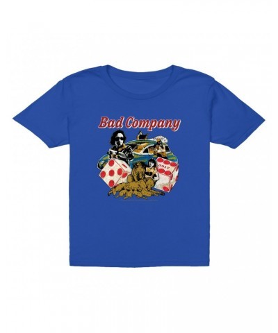 Bad Company Kids T-Shirt | Rock n' Roll Fantasy '79 Collage Kids T-Shirt $8.23 Kids