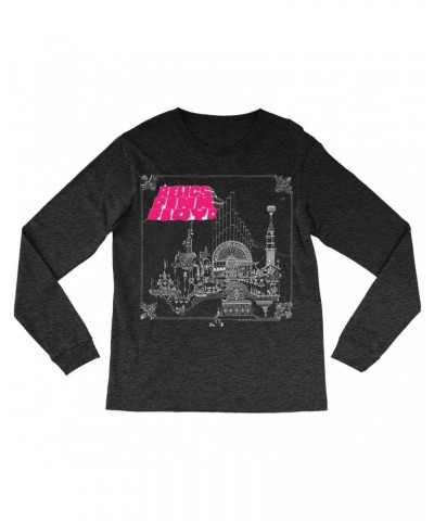 Pink Floyd Long Sleeve Shirt | Hot Pink Relic Design Shirt $14.98 Shirts