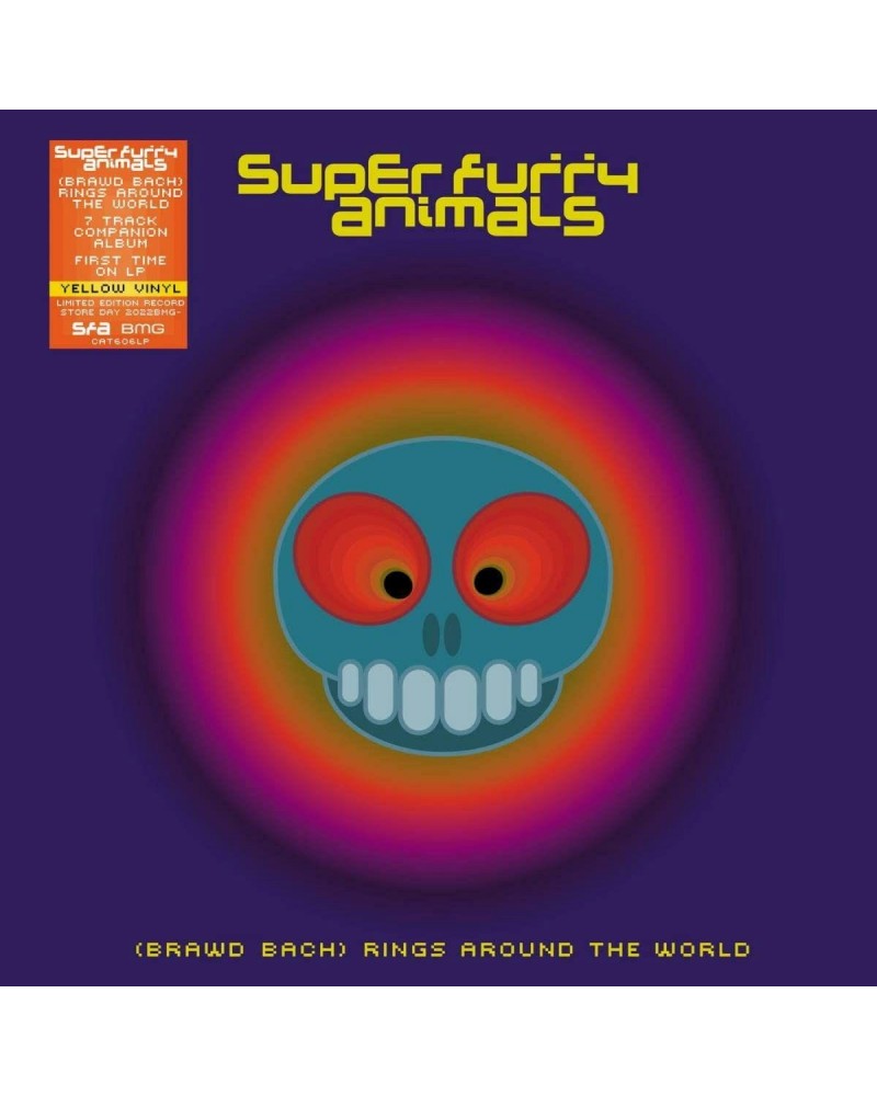 Super Furry Animals (Brawd Bach) Rings Around The World Vinyl Record $5.61 Vinyl