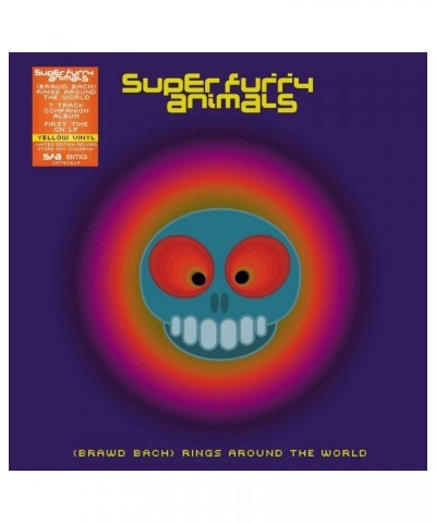 Super Furry Animals (Brawd Bach) Rings Around The World Vinyl Record $5.61 Vinyl