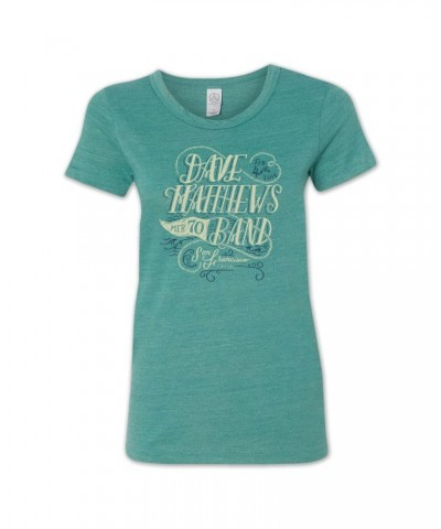 Dave Matthews Band San Francisco Women's Scripty T-Shirt $5.40 Shirts