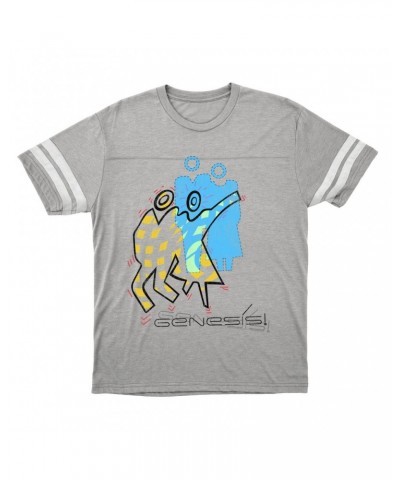 Genesis T-Shirt | Artistic Cartoon Illustration Pastels Football Shirt $16.48 Shirts