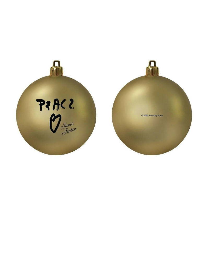 Janis Joplin Peace Ornament $8.00 Decor