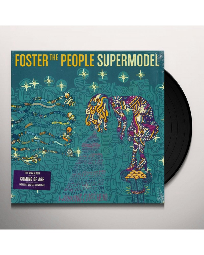 Foster The People SUPERMODEL (180G) Vinyl Record $11.04 Vinyl