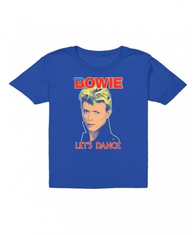 David Bowie Kids T-Shirt | Let's Dance Classic Kids T-Shirt $10.48 Kids