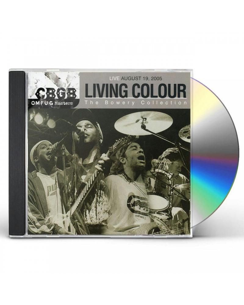 Living Colour CBGB OMFUG MASTERS: 8-19-05 BOWERY COLLECTION CD $2.47 CD