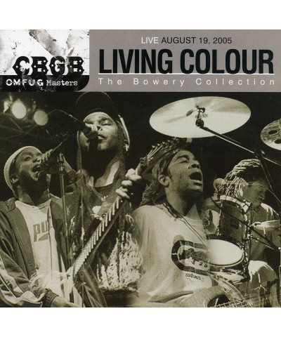 Living Colour CBGB OMFUG MASTERS: 8-19-05 BOWERY COLLECTION CD $2.47 CD