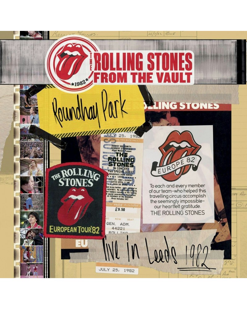 The Rolling Stones From The Vault: Live In Leeds 1982 (3LP/DVD) Vinyl Record $34.75 Vinyl