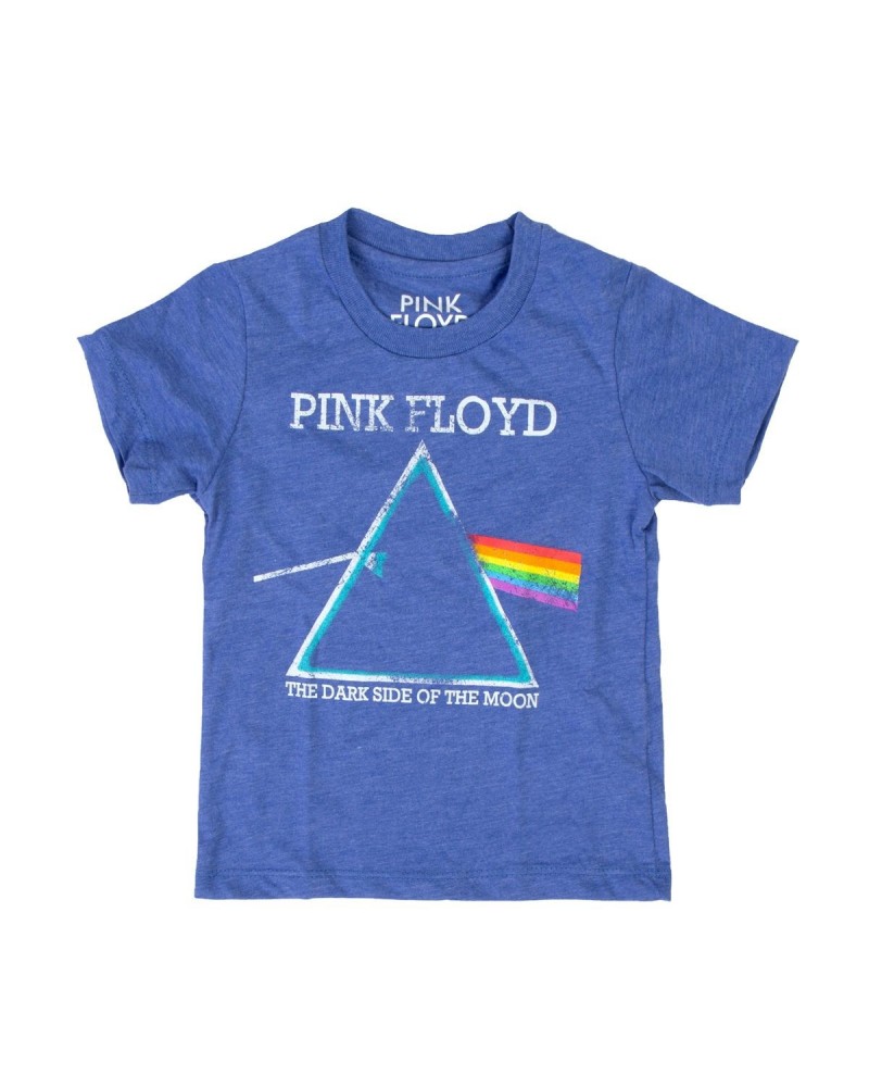 Pink Floyd The Dark Side of the Moon Heather Blue Kids T-Shirt $5.00 Kids