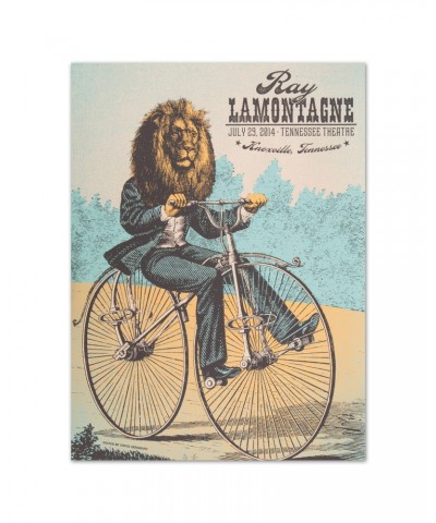 Ray LaMontagne 2014 Knoxville TN Event Poster $14.70 Decor