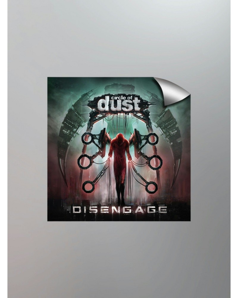 Circle of Dust Disengage 5x5" Vinyl Sticker $1.14 Vinyl