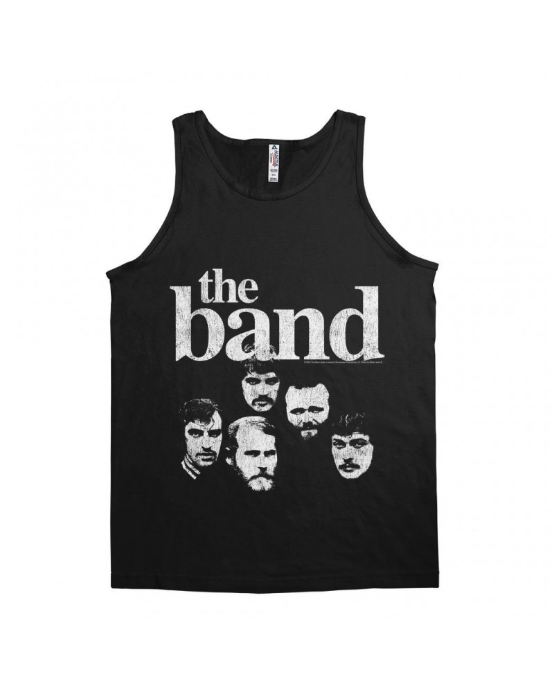 The Band Unisex Tank Top | Faces Of With Logo Distressed Shirt $8.23 Shirts