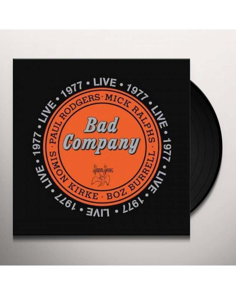 Bad Company Live 1977 Vinyl Record $11.01 Vinyl