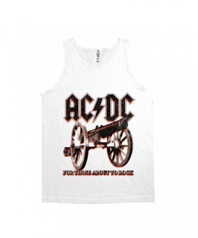 AC/DC Unisex Tank Top | Neon For Those About To Rock Cannon Shirt $7.98 Shirts