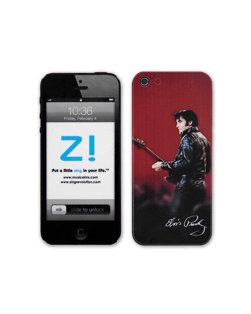 Elvis Presley Leather iPhone 5 Skin $6.15 Accessories