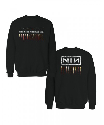 Nine Inch Nails Sweatshirt | Downward Spiral Sweatshirt $5.71 Sweatshirts