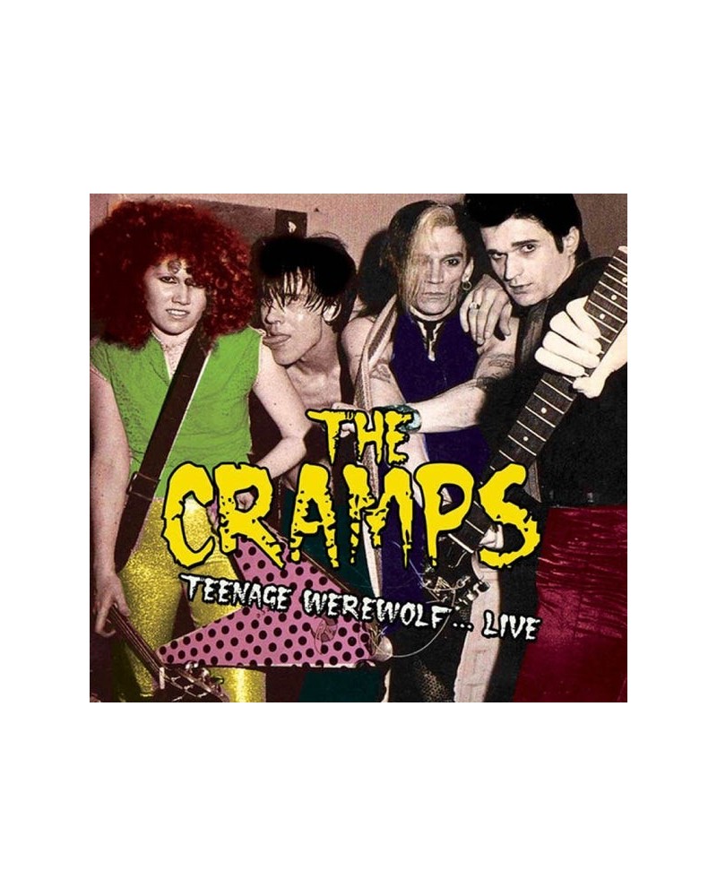 The Cramps TEENAGE WEREWOLF... LIVE Vinyl Record $13.00 Vinyl