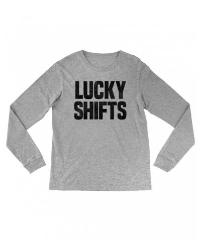 Pink Floyd Long Sleeve Shirt | Lucky Shifts Distressed Design Worn By Nick Mason Shirt $12.88 Shirts