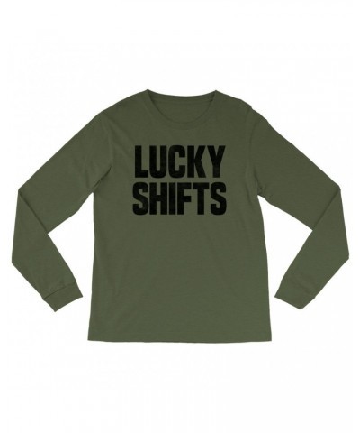 Pink Floyd Long Sleeve Shirt | Lucky Shifts Distressed Design Worn By Nick Mason Shirt $12.88 Shirts