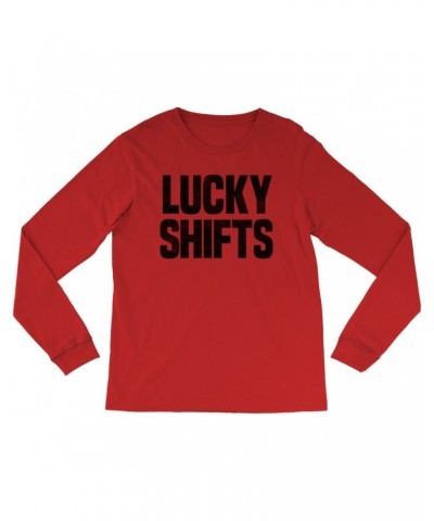 Pink Floyd Long Sleeve Shirt | Lucky Shifts Distressed Design Worn By Nick Mason Shirt $12.88 Shirts