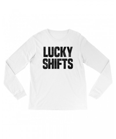 Pink Floyd Long Sleeve Shirt | Lucky Shifts Distressed Design Worn By Nick Mason Shirt $12.88 Shirts