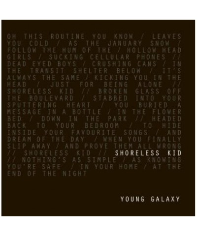 Young Galaxy Shoreless Kid Vinyl Record $3.35 Vinyl