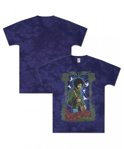 Jimi Hendrix Little Wing Tie-Dyed T-Shirt $10.62 Shirts