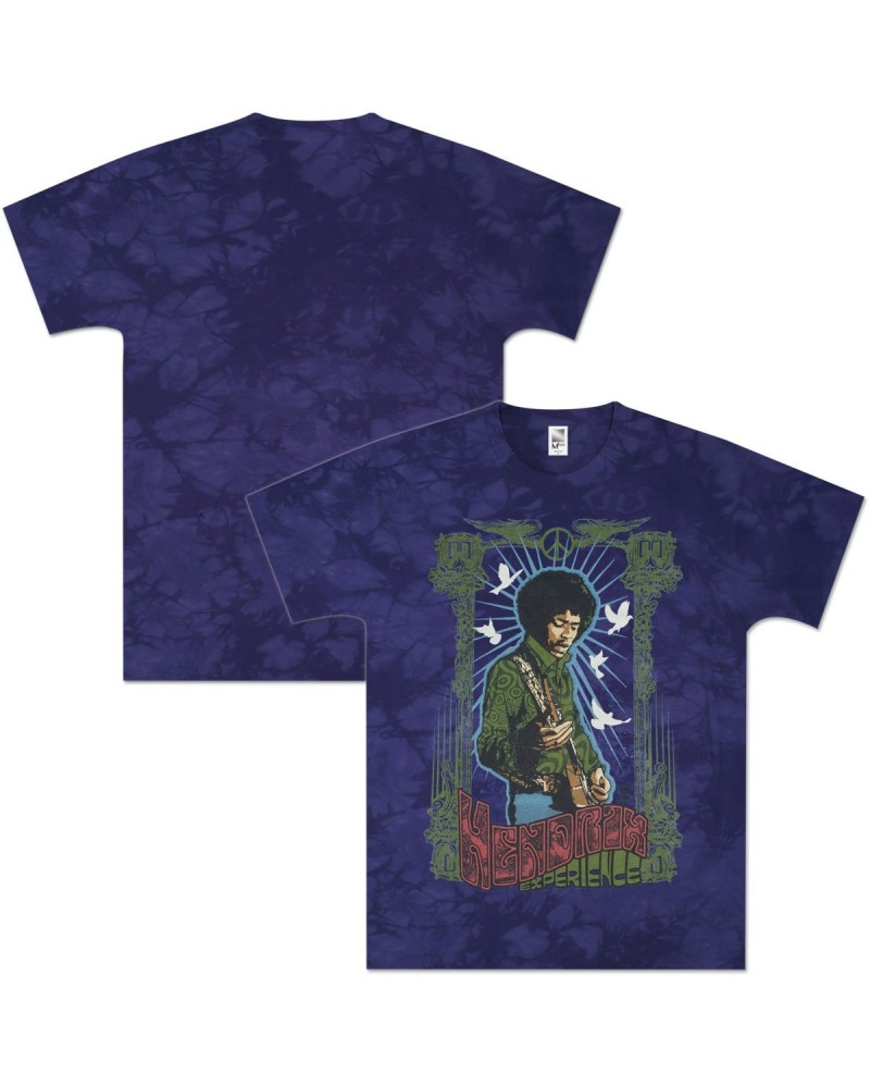 Jimi Hendrix Little Wing Tie-Dyed T-Shirt $10.62 Shirts