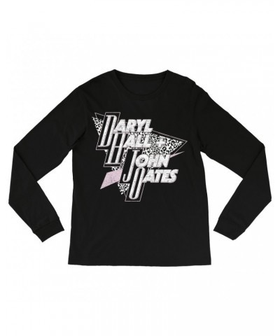 Daryl Hall & John Oates Long Sleeve Shirt | Animal Print Logo Shirt $9.28 Shirts