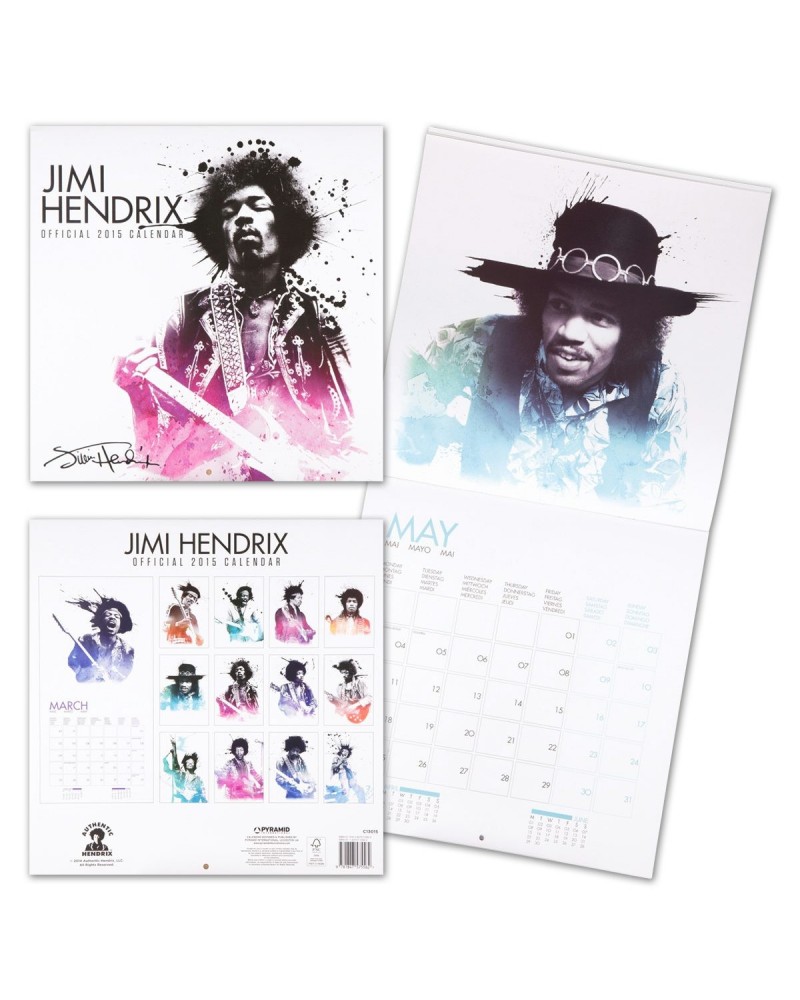 Jimi Hendrix 2015 Calendar $3.10 Calendars