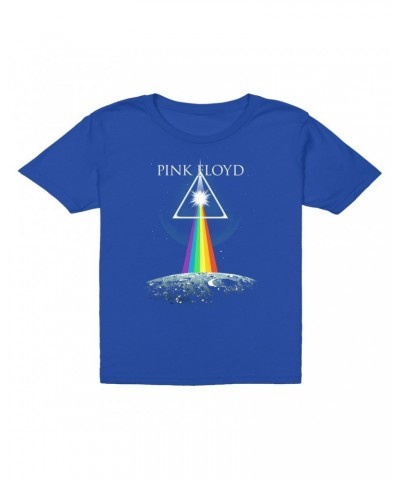 Pink Floyd Kids T-Shirt | Dark Side Of The Moon Universe Image Kids T-Shirt $12.48 Kids