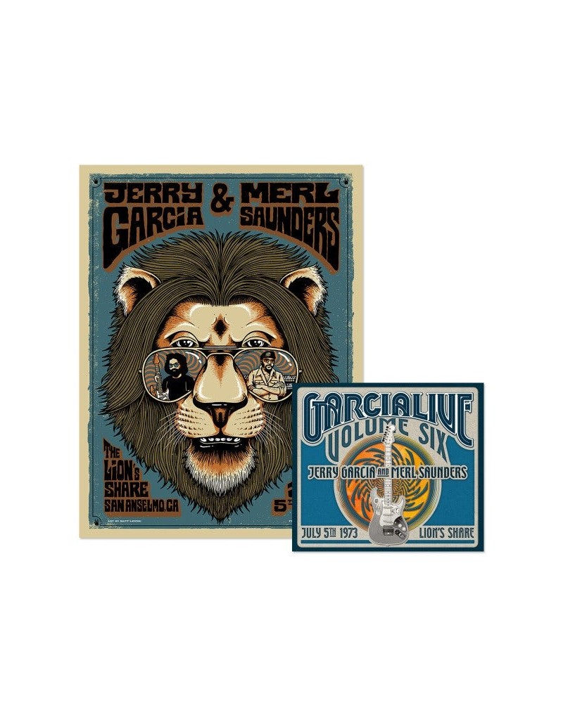 Jerry Garcia GarciaLive Volume 6: CD & Poster Bundle $18.00 CD