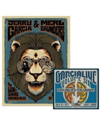 Jerry Garcia GarciaLive Volume 6: CD & Poster Bundle $18.00 CD