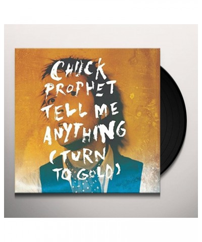 Chuck Prophet TELL ME ANYTHING (TURN TO GOLD) Vinyl Record $2.43 Vinyl