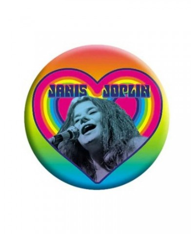 Janis Joplin Heart Button $0.53 Accessories